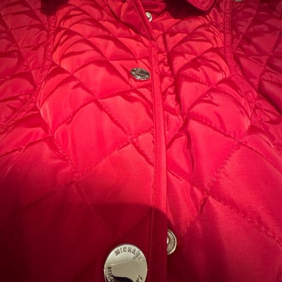 Michael Kors Red light weight quilted jacket - Picture 3 of 7